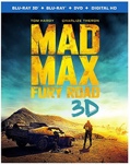 Mad Max Fury Road Blu-Ray 3D + Blu-Ray + DVD + Digital HD