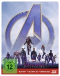 Avengers: Endgame Limited Edition Steelbook [3D Blu-ray + Blu-ray]